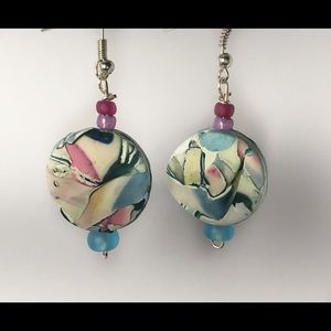 Earring HANDMADE by me.